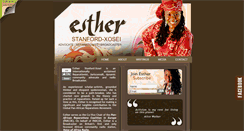 Desktop Screenshot of estherstanford.com