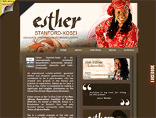 Tablet Screenshot of estherstanford.com